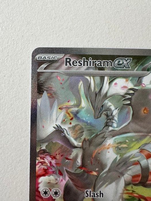 Pokémon - 1 Card - Reshiram ex 166/086 Full art, Secret rare, Hobby en Vrije tijd, Verzamelkaartspellen | Pokémon