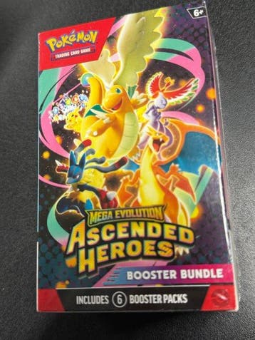 Pokémon - 1 Booster bundle - Mega Evolution Ascended Heroes, Hobby & Loisirs créatifs