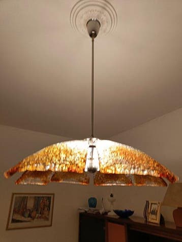 Lustre - Verre de Murano - Lustre en forme de fleur