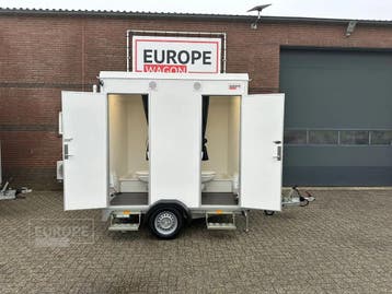EASYWAGON Dubbele mobiele badkamer ACTIEPRIJS, Ophalen
