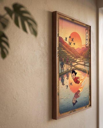 MEDSAN - Astro Boy Ukiyo-e () - UNIQUE WORK