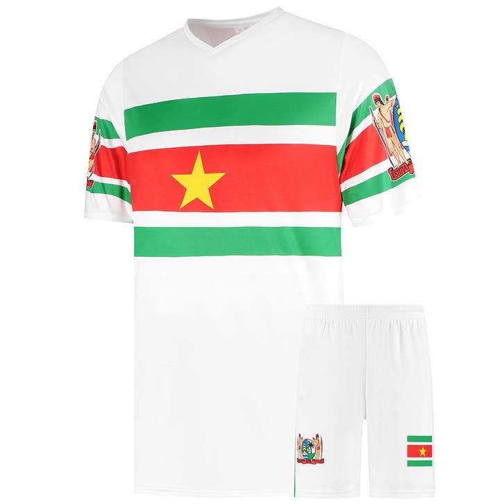 Kingdo Suriname Voetbaltenue - Kind en Volwassenen, Sport en Fitness, Voetbal, Bal, Nieuw, Verzenden