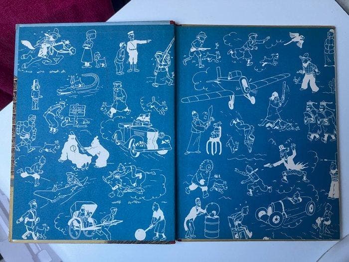 Tintin T16 - Objectif lune (B8) - C - 1 Album - Eerste, Livres, BD