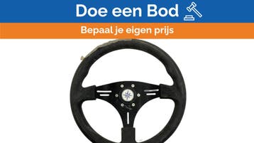 Bieden: Manta Black Coated Steering Wheel D350, Ophalen of Verzenden