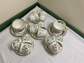 duchess - Koffieservies (24) - bone china, Antiek en Kunst