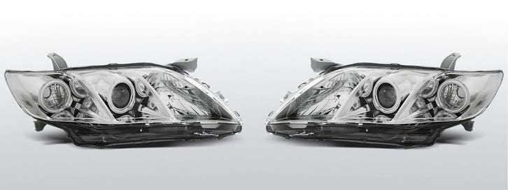 Koplampen Angel Eyes | geschikt voor Toyota Camry 6 XV40 200, Auto-onderdelen, Verlichting, Nieuw, Verzenden