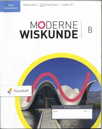 havo bovenbouw B / Moderne Wiskunde / Flex boek, Boeken, Verzenden, Gelezen