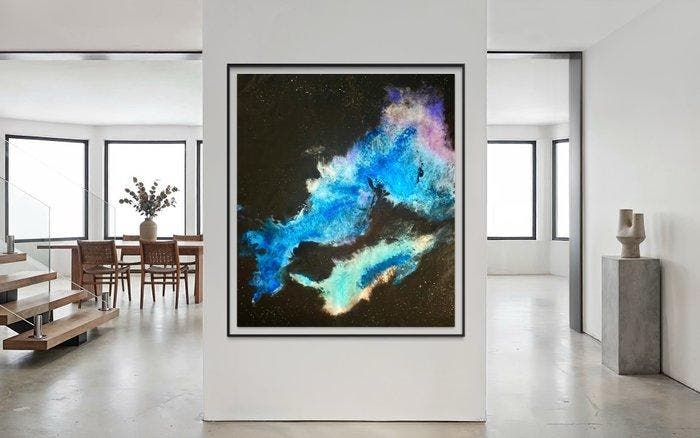 Lina Verano - Night No. 3 - XL, Antiquités & Art, Art | Peinture | Moderne