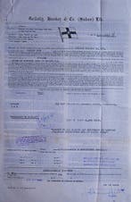Themacollectie - Vrachtbrief - Gellatly, Hankey & Co. Ltd.