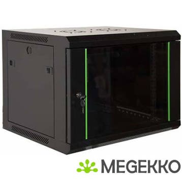 Digitus DN1912UECN rack 12U Wandrek Zwart, Verzenden, Nieuw