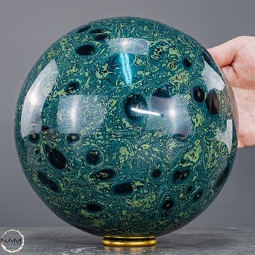 Eldarite – De mystieke Kambaba-jaspiskogel uit Madagaskar:
