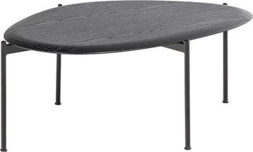 WOOOD Kota Salontafel - MDF/Fineer - Zwa — zo goed als nieuw, Verzenden, Nieuw