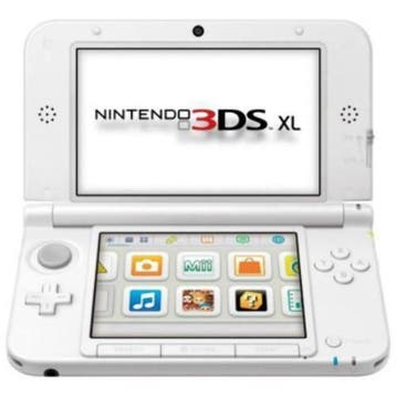 Nintendo 3DS XL Wit (Nette Staat) (3DS Spelcomputers), Ophalen of Verzenden, Zo goed als nieuw