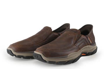 Skechers Instappers in maat 41 Bruin, Bruin, Verzenden, Overige typen, Zo goed als nieuw