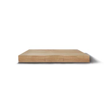 Wastafelblad Gliss Design Massief Hout Rechte Afwerking 70, Ophalen of Verzenden, Nieuw, Chroom, Bad
