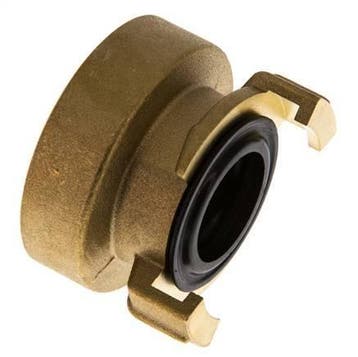 1 1/2'' Binnendraad Messing GEKA Tuinslangkoppeling, Verzenden, Nieuw