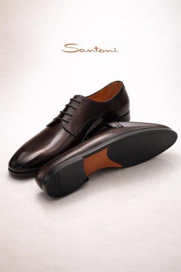 Santoni - Chaussures à lacets - Taille : EU 43 - Neuf dans