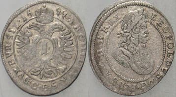 1 Kreuzer 1699 Cb Brieg Schlesien Leopold I, 1657-1705, Verzenden
