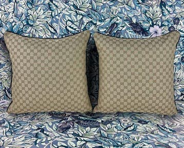 Gucci - Nieuwe set van twee - Kussen
