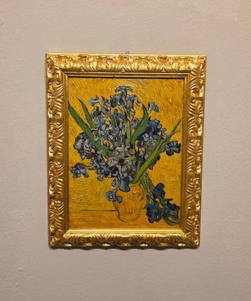 Franse school (XX) - Vaso di iris, da Vincent Van Gogh