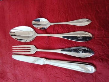 Laguiole - Tafelservies voor 6 (24) - Staal - Zonder