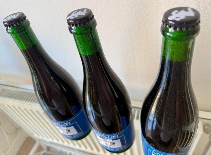 Cantillon - Blåbær Vintage 2018, 2020 & 2021 - 75cl - 3, Verzamelen, Wijnen