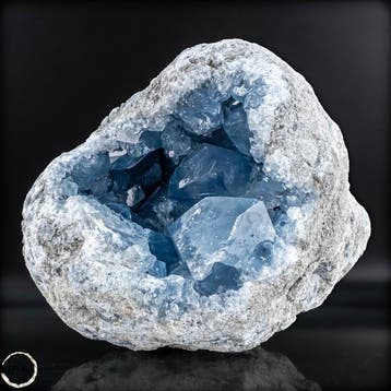 Eersteklas Natuurlijke Celestiet Geode- 5269.37 g
