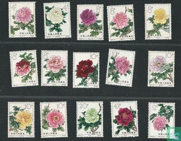 China - Volksrepubliek - Pioenrozen - 1964, Verzenden, Postfris