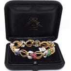 Bracelet - 18 carats Or jaune - 8.00ct. tw. Diamant