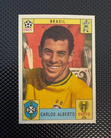 1970 Panini Mexico 70 Carlos Alberto Original edition - 1, Nieuw