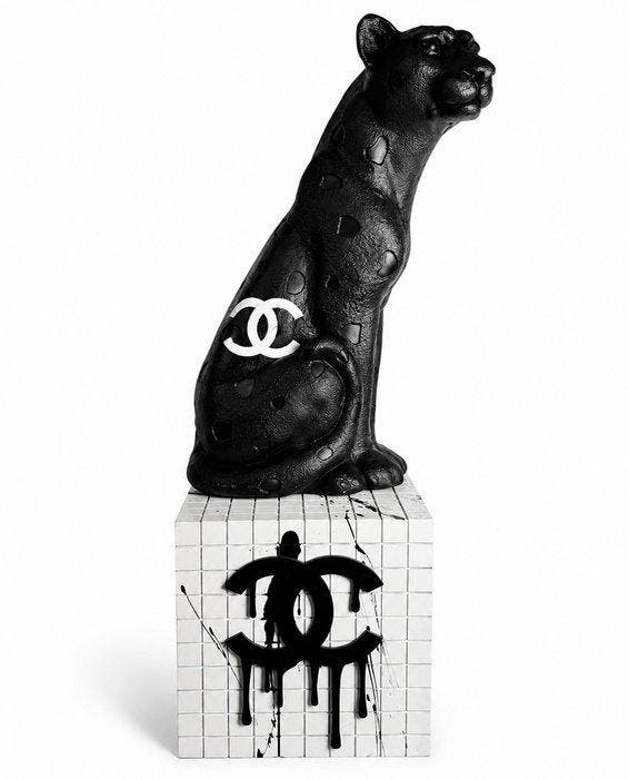 Daluxe Art - 1999 • XXL Chanel Panther Display – 90 cm, Antiek en Kunst, Kunst | Designobjecten
