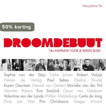 Droomdebuut 9789490142063 Marjoleine Tel, Verzenden, Gelezen, Marjoleine Tel