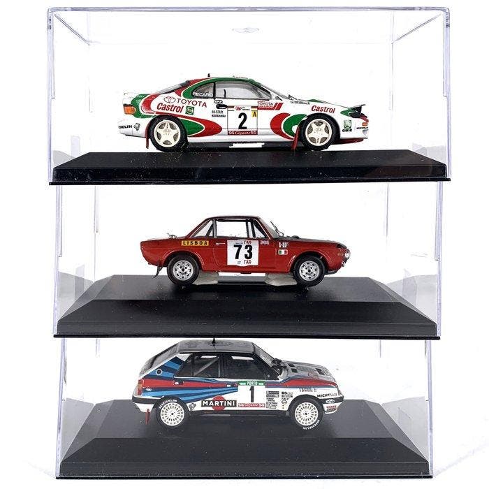 1:43 - Modelauto (3) - World Rallye Cars - Toyota Celica, Hobby en Vrije tijd, Modelauto's | 1:5 tot 1:12