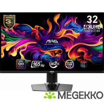 MSI MAG 321UP QD-OLED 32  Ultra HD 165Hz OLED gaming monitor, Verzenden
