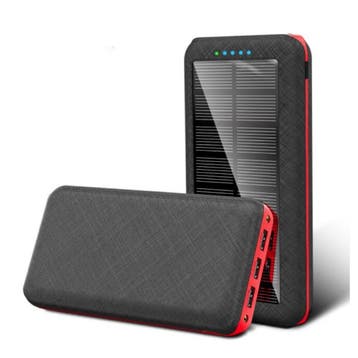 Qi Draadloze Solar Powerbank met 3 Poorten 80.000mAh -, Verzenden, Nieuw, Allpowers