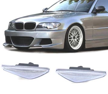 CLIGNOTANTS LATÉRAUX BMW E46 COUPÉ CABRIO 03-07 LED BLANC, Verzenden, Neuf
