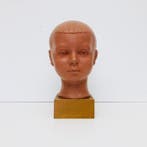 J. Van Laeke - Buste, Buste jongen - 32 cm - Faïence