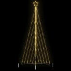 vidaXL LED-kerstboom 570 LEDs warm wit 399 cm, Verzenden, Nieuw