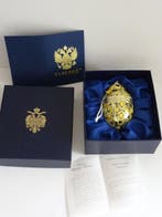 Figure - Fabergé style - Imperial ornament Egg -Certificate, Nieuw