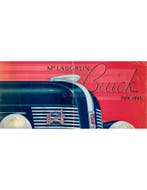 1937 McLAUGHLIN BUICK MODELLEN BROCHURE ENGELS (CAN), Nieuw