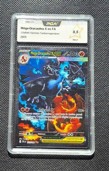 Pokémon - 1 Carte scellée - Dracaufeu 125/094 Illustration