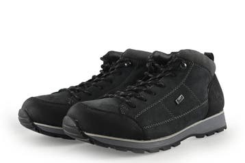 Rieker Veterboots in maat 41 Zwart, Verzenden, Zwart, Boots, Zo goed als nieuw