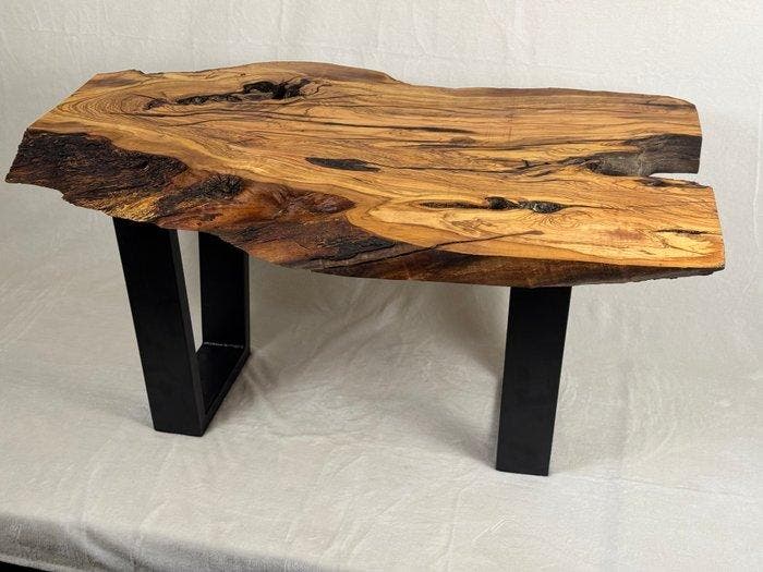 I TRUCIOLI del BARRI - Live Edge - Middentafel -, Antiquités & Art, Curiosités & Brocante