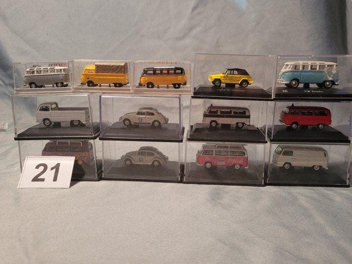 Oxford Diecast, Brekina 1:76 - Model bestelwagen (13) -, Hobby en Vrije tijd, Modelauto's | 1:5 tot 1:12