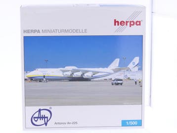 Schaal 1:500 Herpa 515726 Antonov Airlines Antonov An-225..., Ophalen of Verzenden, Zo goed als nieuw