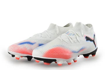 Puma Voetbalschoenen in maat 40½ Wit, Wit, Zo goed als nieuw, Puma, Verzenden