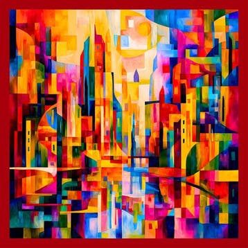 Marta Ellie (1985) - City of Liquid Light XXL
