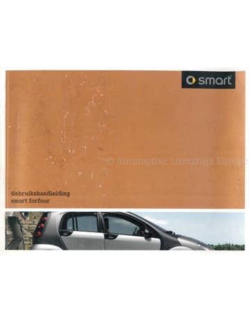 2006 SMART FORFOUR INSTRUCTIEBOEKJE NEDERLANDS