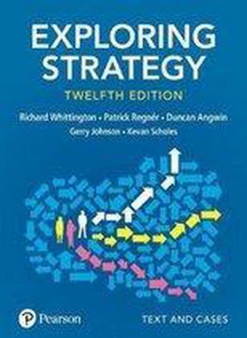 Exploring Strategy, Text and Cases 9781292282459, Verzenden, Zo goed als nieuw, Richard Whittington