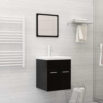vidaXL Inbouwwastafel met kraan 42x39x18 cm keramiek wit, Verzenden, Nieuw